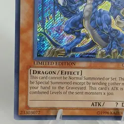 Montage Dragon CT05-ENS01 2008 Collectors Tin Limited Edition VLP - Image 5