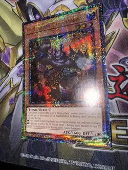Yu-Gi-Oh! TCG Cir, Malebranche of the Burning Abyss Quarter Century Secret Rare - Image 4