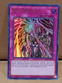 Apex Predation MP22-EN235 - Ultra Rare Yugioh! Holo Foil Nice! - Image 1