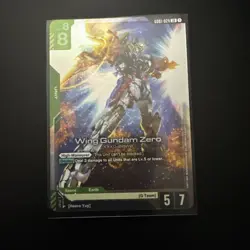 Gundam Card Game Newtype Rising Wing Gundam Zero GD01-024 LR - Image 2