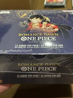 One Piece Card Game Romance Dawn Booster Box OP-01 (White) Unopened [CUT SEAL] - Image 2
