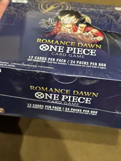 One Piece Card Game Romance Dawn Booster Box OP-01 (White) Unopened [CUT SEAL] - Image 3