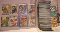 Huge Pokemon Cards Lot Bulk 600+ Holos, Reverse, Common, Full Art Modern English - Image 1