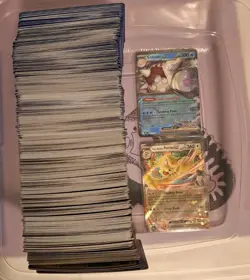 Huge Pokemon Cards Lot Bulk 600+ Holos, Reverse, Common, Full Art Modern English - Image 3