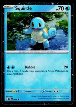 Squirtle 048 SV: Scarlet & Violet Promo Cards Promo #2 - Image 1