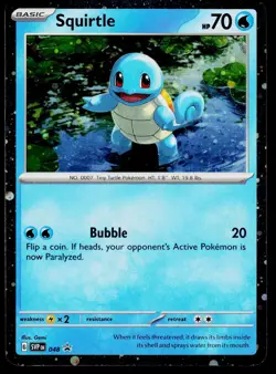 Squirtle 048 SV: Scarlet & Violet Promo Cards Promo #1 - Image 1
