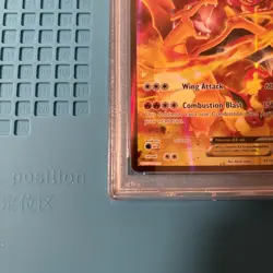 2016 PM XY121 Black Star FA/Charizard EX Promo Card Red Blue - Image 3