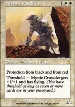 Mystic Crusader ~ Near Mint Odyssey MTG Magic UltimateMTG White Card - Image 1