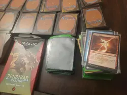 Magic The Gathering MTG Collectors Card Lot With Boxes And Tin 3700+ - Image 2