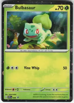 Bulbasaur - (Cosmos Holo) Promo SV: Scarlet & Violet Promo Cards 046 LP-NM - Image 1