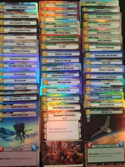 STAR WARS UNLIMITED SECRETS OF POWER 142 COMMON/UNCOMMON HYPERFOIL CARDS #1 - Image 2