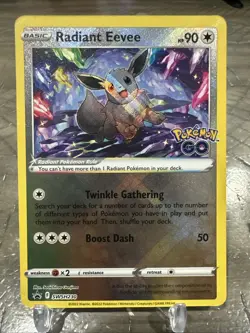 Radiant Eevee Promo SWSH: Sword & Shield Promo Cards SWSH230 NM - Image 1