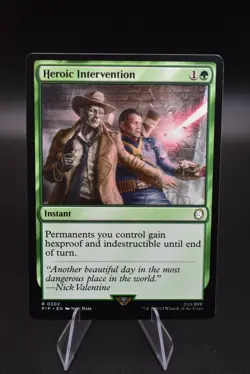 Heroic Intervention UB: Fallout PIP R 0202 MTG Magic - Image 1