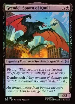 Grendel, Spawn of Knull Foil U Marvel's Spider-Man: Eternal-Legal 9 NM - Image 1