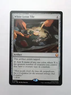 MTG White Lotus Tile (TLA) Avatar: The Last Airbender Regular Mythic 262 - Image 1