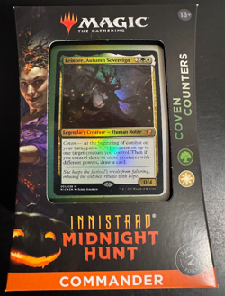 MTG Innistrad Midnight Hunt Commander Coven Counters Leinore Brand New Sealed - Image 1
