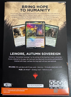 MTG Innistrad Midnight Hunt Commander Coven Counters Leinore Brand New Sealed - Image 2