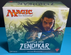 MTG - Battle for Zendikar - Fat Pack - Factory Sealed 9 boosters - ExpeditionsU - Image 1