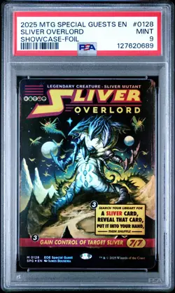Sliver Overlord (Showcase) Special Guests Foil PSA 9 MINT - Image 1