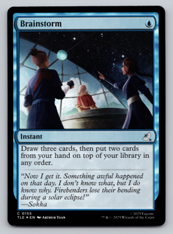 Brainstorm FOIL - Avatar Last Airbender - MTG - Image 1