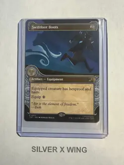 Swiftfoot Boots Showcase x1, MTG, Avatar: The Last Airbender: Eternal-Legal, NM - Image 1