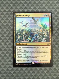 MTG Frostcliff Siege #0187 Foil Rare Tarkir: Dragonstorm (TDM) - Image 1