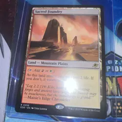 1x Sacred Foundry - Edge of Eternities - NM - MTG - Image 1