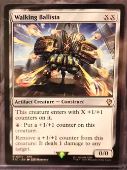 MtG Walking Ballista Commander: Final Fantasy Regular NM - Image 1
