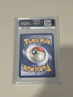 1999 Base Set Pokemon TCG Mewtwo Holo PSA 5 Graded Excellent 10/102 - Image 2
