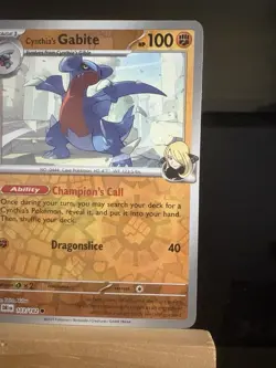 CYNTHIA’S GABITE - 103/182 Destined Rivals NM - Reverse Holo Common - Pokemon - Image 3