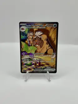 Arven's Mabosstiff ex 235/182 Destined Rivals Special Illustration Rare Pokemon - Image 1