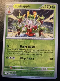 Hydrapple 018/182 Reverse Holo Rare Scarlet & Violet Destined Rivals Pokemon TCG - Image 1