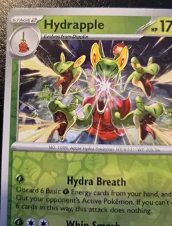 Hydrapple 018/182 Reverse Holo Rare Scarlet & Violet Destined Rivals Pokemon TCG - Image 2