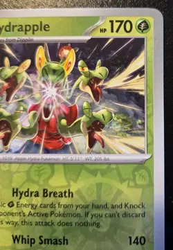 Hydrapple 018/182 Reverse Holo Rare Scarlet & Violet Destined Rivals Pokemon TCG - Image 3