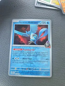 Pokemon Team Rocket's Articuno 051/182 Reverse Holo Destined Rivals English NM - Image 1