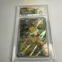 Eevee SVP 173 Pokemon Center Stamped Promo - Graded Ace 9 - Prismatic Evolutions - Image 2