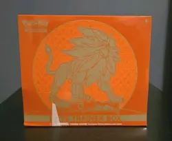 Pokemon TCG Sun and Moon Elite Trainer Box ETB Solgaleo Factory Sealed New - Image 1