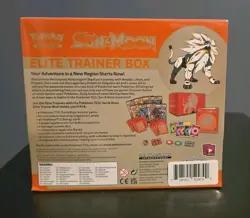 Pokemon TCG Sun and Moon Elite Trainer Box ETB Solgaleo Factory Sealed New - Image 2