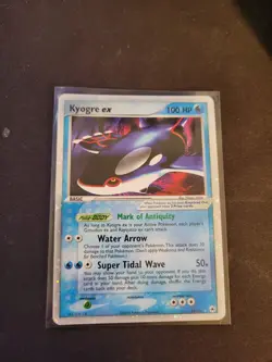 Pokemon TCG Kyogre EX Hidden Legends 94/101 Ultra Rare Holo | LP - Image 1