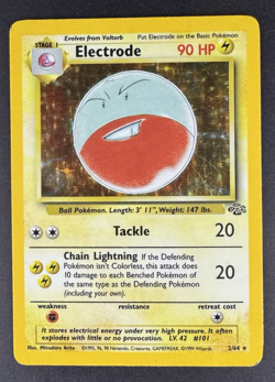 Electrode 2/64 Unlimited Holo Rare - 1999 Jungle Set - Pokemon TCG - LP/MP - Image 1