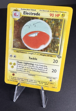 Electrode 2/64 Unlimited Holo Rare - 1999 Jungle Set - Pokemon TCG - LP/MP - Image 3