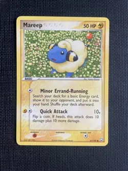 Pokemon TCG Mareep EX Team Rocket Returns 67/109 Regular Common - NM/LP - Image 1