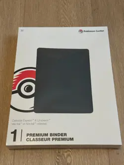 Celestial Espeon & Umbreon Premium Binder Pokemon Center Exclusive - New Sealed - Image 1