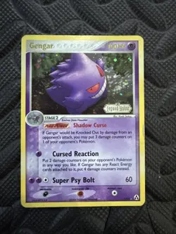 Pokemon Gengar 5/92 Legend Maker Reverse Holo HP Rare Unlimited Stamped 2006 - Image 1