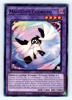 Yugioh Magistus Chorozo SUDA-EN100 Super Rare - NM ?? - Image 1