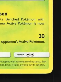 Carnivine 6/73 LP Shining Legends English Pokemon Card TCG - Image 3