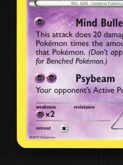 Beheeyem 74/162 LP BREAKthrough English Pokemon Card TCG - Image 2