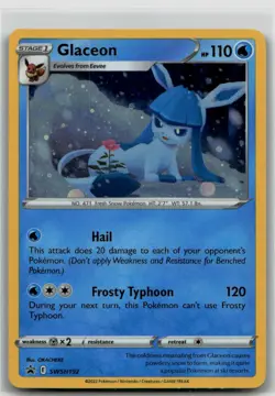 Glaceon - SWSH192 SWSH: Sword & Shield Promo Cards NM - C - Image 1