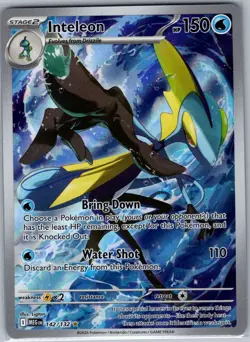 Inteleon 142/132 ME01: Mega Evolution - Pokemon Card - NM - Image 1