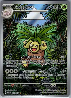 Exeggutor 135/132 ME01: Mega Evolution - Pokemon Card - NM - Image 1